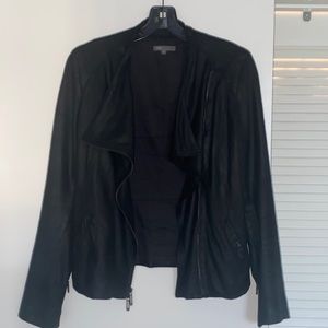 Vince Scuba leather jacket